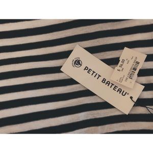 Petit Bateau | Nautical Navy Striped Scarf